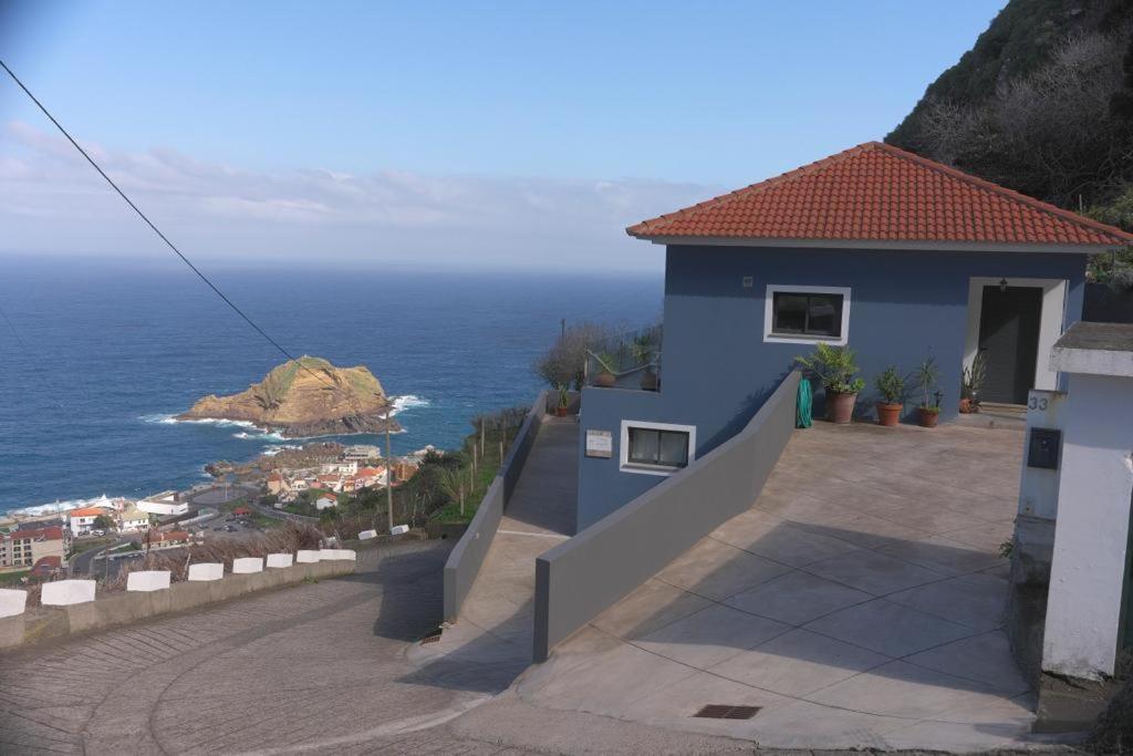 Casa Azul - Ocean View Villa ปอร์โต โมนิซ ภายนอก รูปภาพ